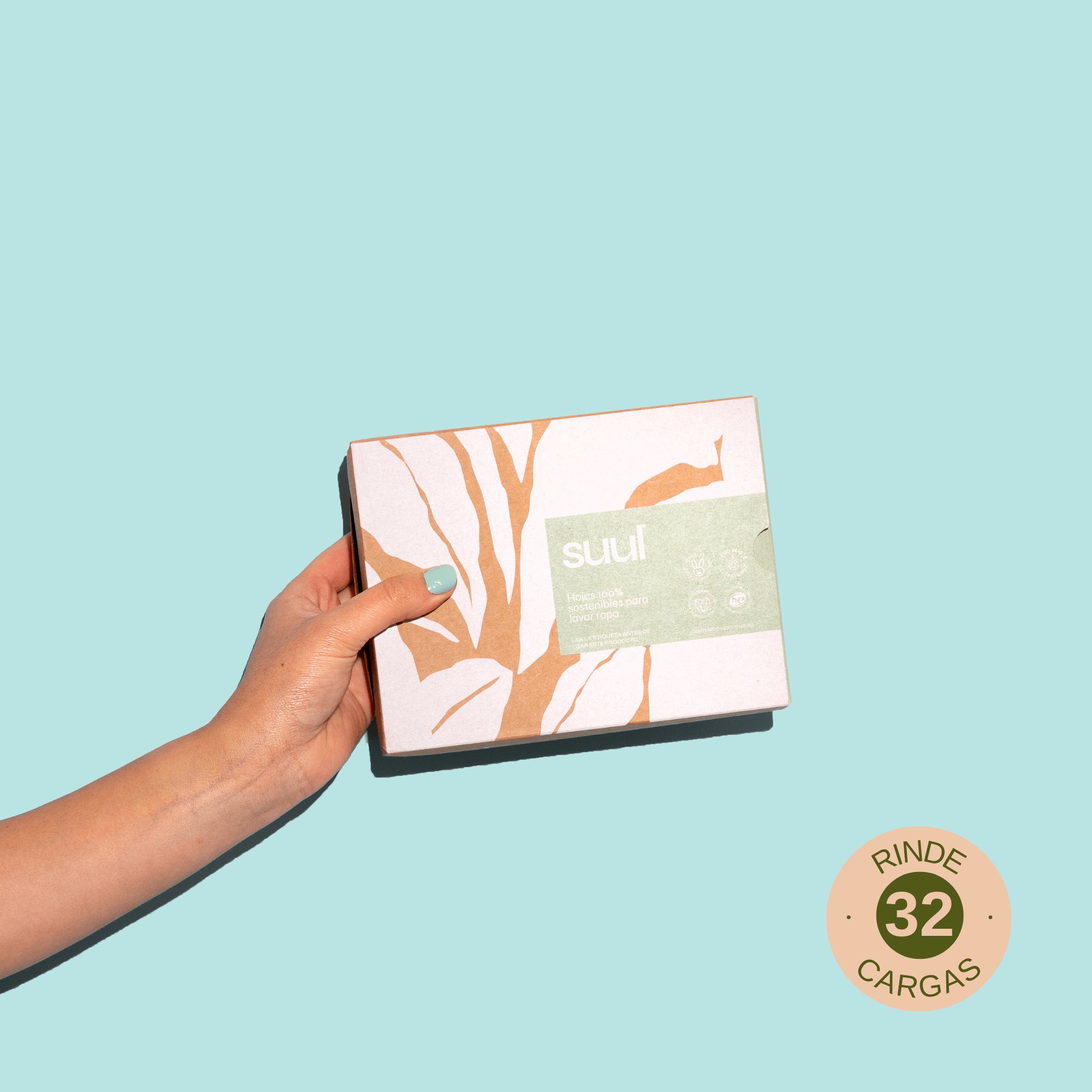Detergente en hojas zero-waste